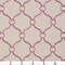 Purple Embroidery Geometric Linen Look Woven Pattern Upholstery Fabric by The Yard - SKU: Barwick Orchid